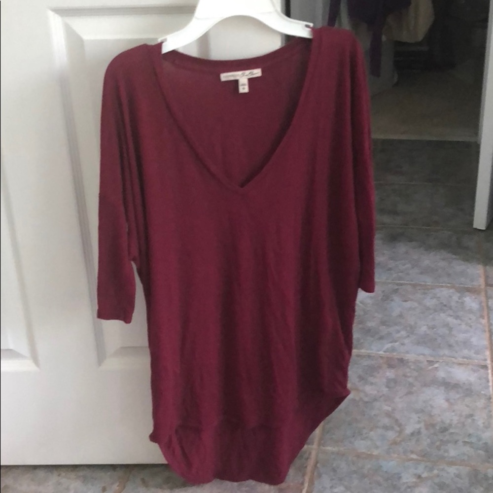 Maroon Top